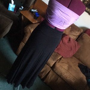 Black Maxi Skirt
